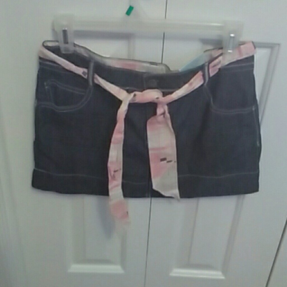 NWT- Jean Skirt
